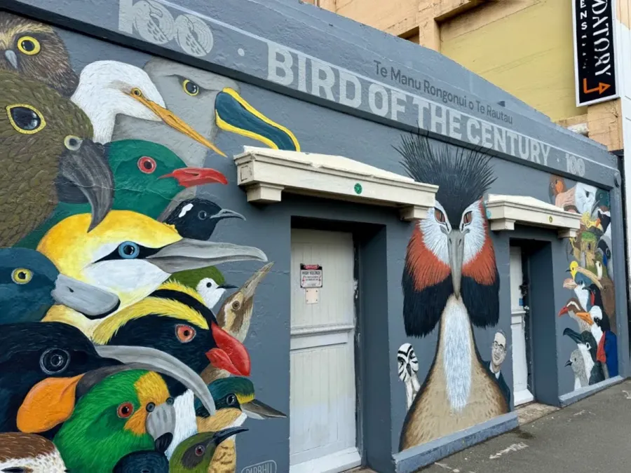 "Bird of the Century" mural