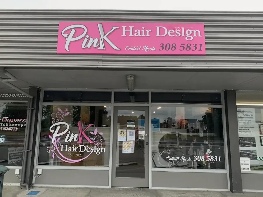 Pink Hair Design