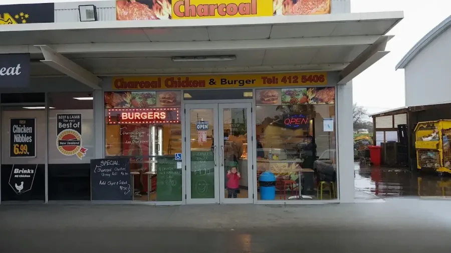 Charcoal Chicken and Burger
