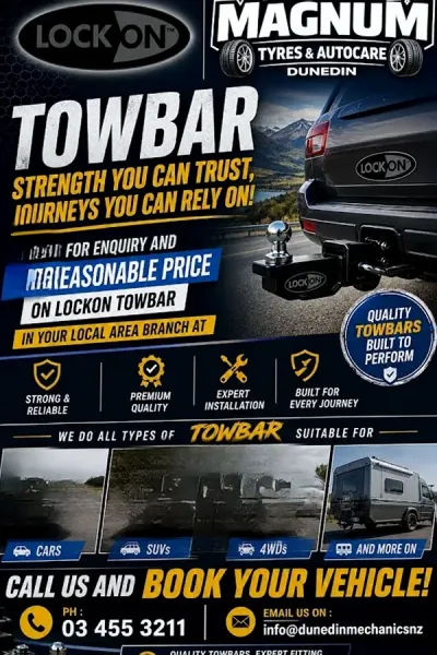 Magnum Tyres And Autocare Dunedin
