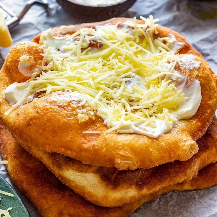 I Love Langos - Hungarian Fried Bread