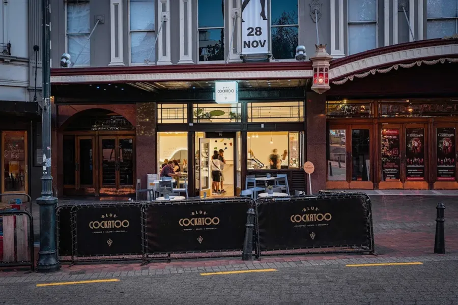 Blue Cockatoo Dessert Bar