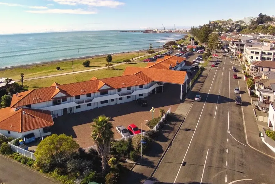 Harbour View Motel Napier on Ahuriri Beach with Seaview Suites