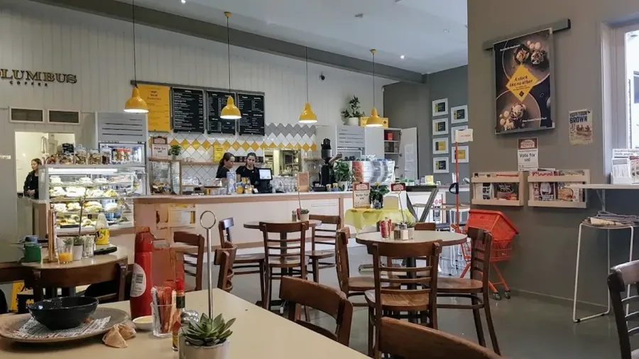 Columbus Coffee inside Mitre 10 Mega Pukekohe