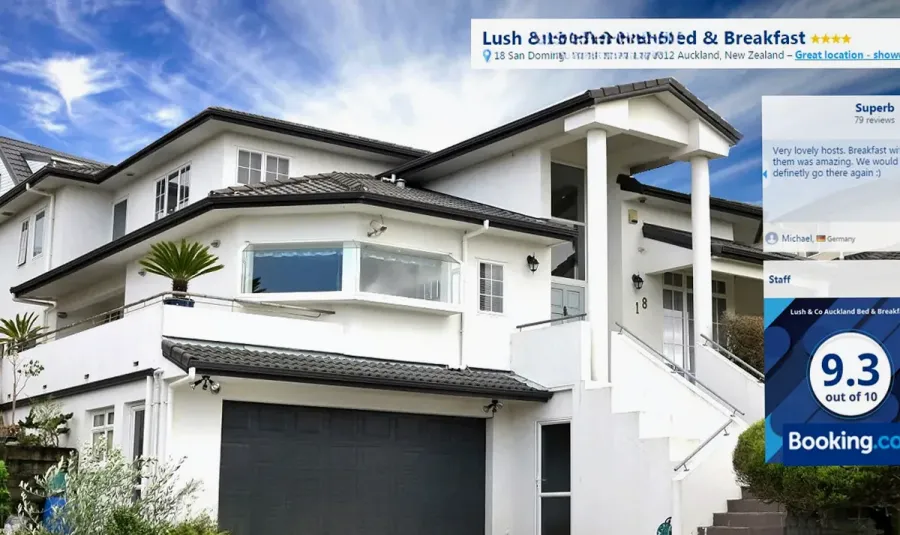 Lush & Co Auckland Bed & Breakfast